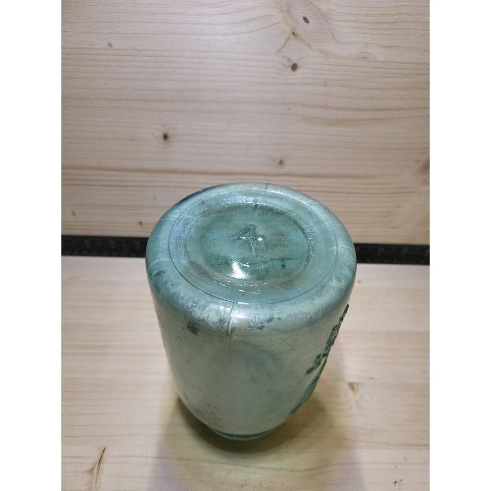 Blue Ball Perfect Mason 4 Jar - Right Out Of The Barn Floor!